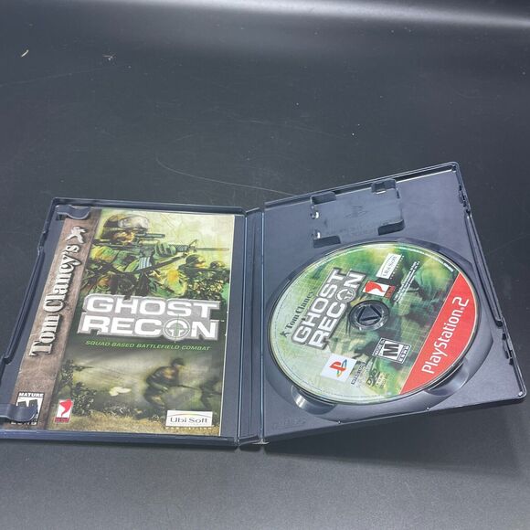 Tom Clancy's Ghost Recon PS2 PlayStation 2 Greatest Hits COMLETE - Picture 3 of 6
